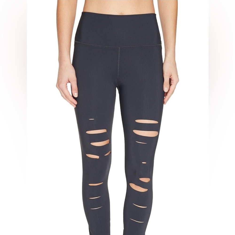 Alo Yoga Women's High Waisted Ripped Warrior Legging